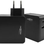 ANSMANN - USB-stopcontactadapter - Thuislader 265PD - Kleur: Zwart