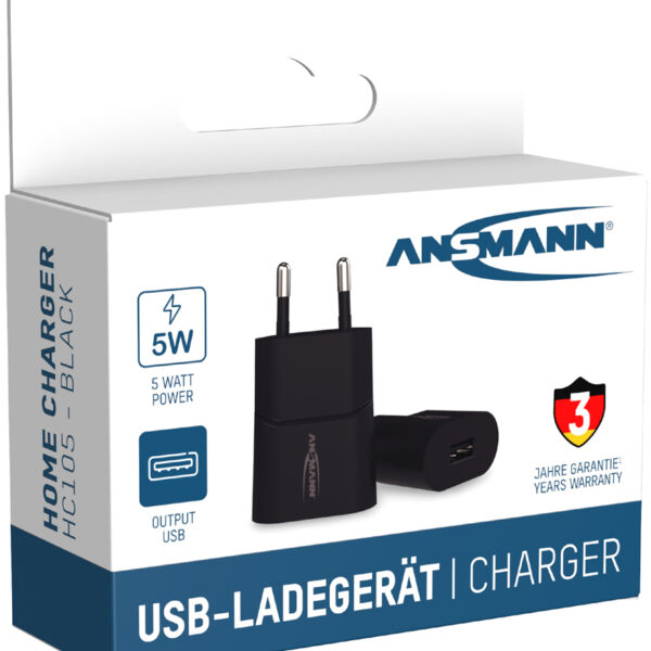 ANSMANN - USB-stopcontactadapter - Model: HC105