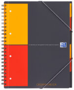 Oxford international collegeblok ´Organiserbook´, geruit, A4+