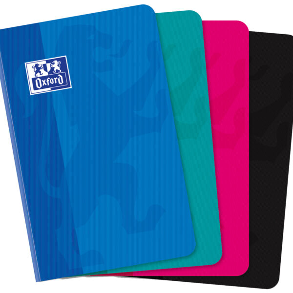 Oxford notitieboek, gebrocheerd, 90 x 140 mm, geruit, 96 vel