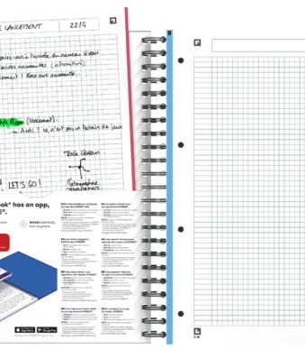 Oxford Office Geruit Schrijfblok Europees Formaat A4+
