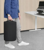 Fellowes voetensteun Breyta, met wipfunctie, zwart