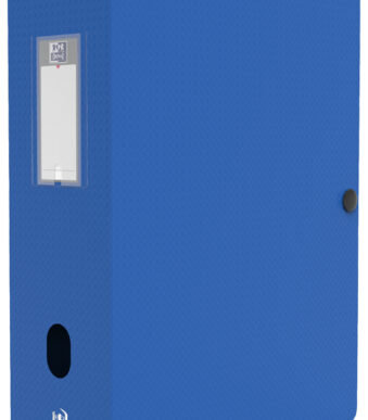 Oxford verzamelbox/opbergbox Memphis, vulhoogte: 100 mm, DIN A4, blauw