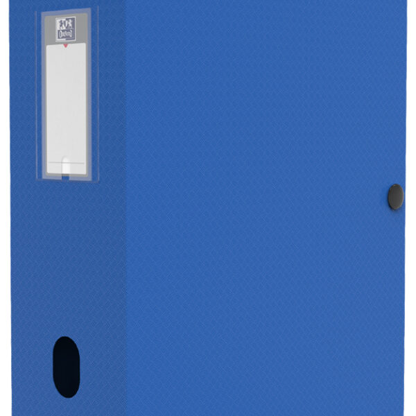 Oxford verzamelbox/opbergbox Memphis, vulhoogte: 100 mm, DIN A4, blauw