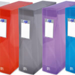 Oxford verzamelbox/opbergbox HAWAI, A4, vulhoogte: 80 mm, kleuren assorti