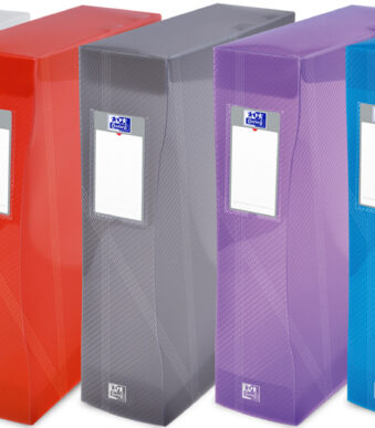 Oxford verzamelbox/opbergbox HAWAI, A4, vulhoogte: 80 mm, kleuren assorti