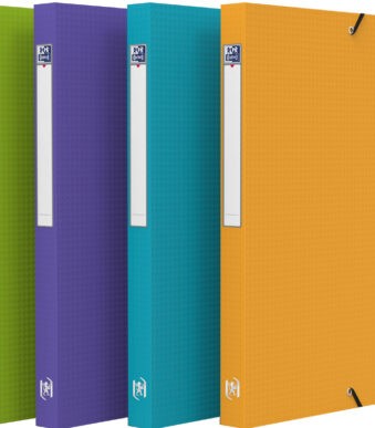 Oxford verzamelbox/opbergbox Memphis, vulhoogte: 25 mm, kleuren assorti