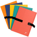 Oxford documentenmap Bicolor Recyc+, DIN A4, karton, kleuren assorti