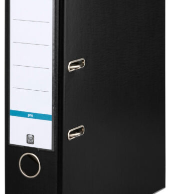 ELBA ordner smart PP/papier, rugbreedte: 80 mm, zwart