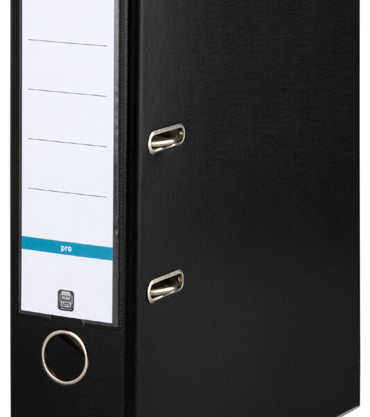 ELBA ordner smart PP/papier, rugbreedte: 80 mm, zwart