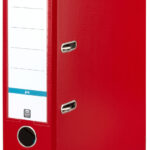 ELBA ordner smart PP/papier, rugbreedte: 80 mm, rood