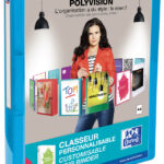 Oxford presentatieringband POLYVISION, 20 mm, blauw