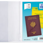 Oxford ID-kaarthoes, PVC, 2-vaks, 0,20 mm, formaat: 88 x 125 mm