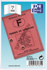 Oxford ID-kaarthoes, PVC, 3-vaks, 0,30 mm, formaat: 75 x 110 mm