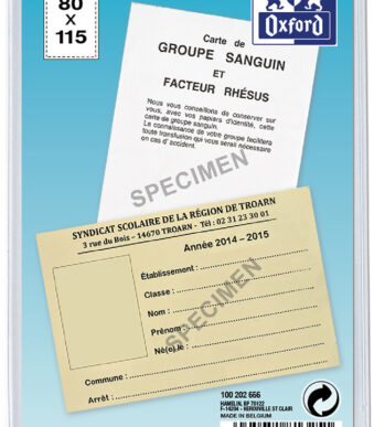 Oxford ID-kaarthoes, PVC, 1-vaks, 0,30 mm, formaat: 85 x 130 mm