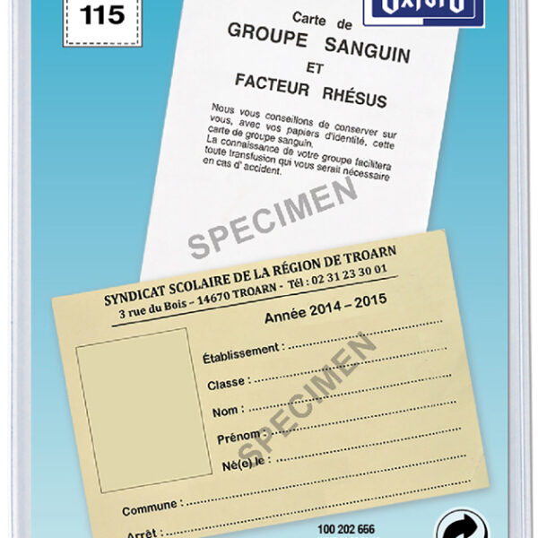 Oxford ID-kaarthoes, PVC, 1-vaks, 0,30 mm, formaat: 85 x 130 mm