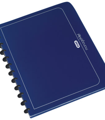 Oxford vario-zipp presentatieringband manageMe!, DIN A4, donkerblauw