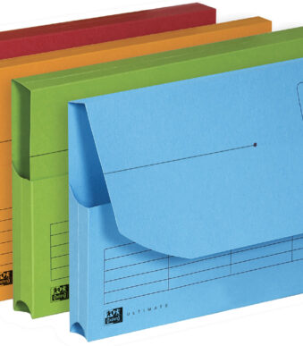 Oxford ULTIMATE documentenmap met klep, DIN A4, assorti