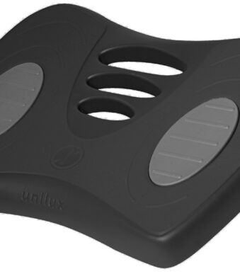 UNiLUX voetensteun CHRYSALIS, anthraciet / grijs