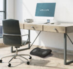 UNiLUX voetensteun CHRYSALIS, anthraciet / grijs