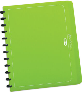 Oxford ringband manageMe! vario-zipp, DIN A4, grasgroen