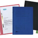 ELBA dubbele snelhechter, DIN A4, manillakarton - 320 g/m2, blauw