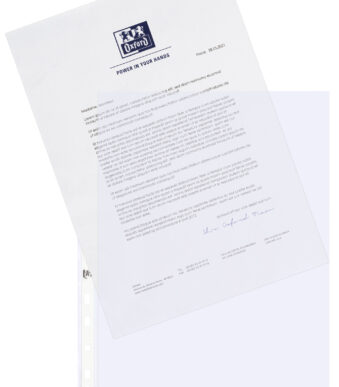 Oxford brochurehoes Premium, DIN A4, PP, 0,12 mm, generfd