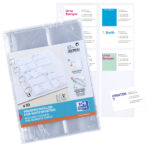 Oxford visitekaart- brochurehoes, DIN A4, PP, 0,09 mm