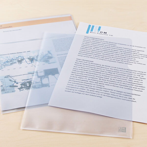 Oxford L-map Premium, DIN A4, PP, 0,15 mm, generfd