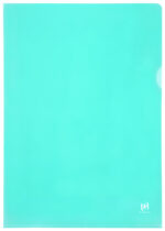 Oxford zichthoes Premium, DIN A4, PVC, glashelder, groen, 25 stuks