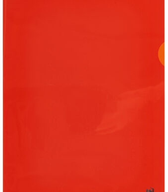 ELBA zichthoes Premium, DIN A4, PVC, glashelder, oranje, 25 stuks