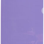 ELBA zichthoes Premium, DIN A4, PVC, glashelder, violet, 25 stuks