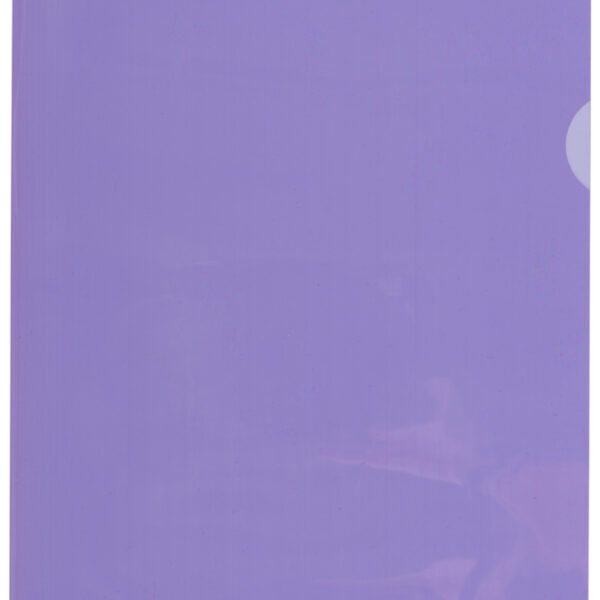 ELBA zichthoes Premium, DIN A4, PVC, glashelder, violet, 25 stuks
