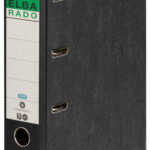 Elba Ordner 2x2 Rings Bank-Giro 75mm 2x A5 dwars zwart