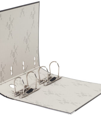 Elba Ordner 2x2 Rings Bank-Giro 75mm 2x A5 dwars zwart