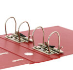 ELBA dubbelordner rado plast, rugbreedte: 75 mm, rood