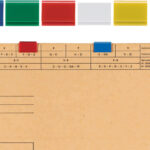 ELBA Farbreiter, aus PVC, zum Aufstecken, dunkelblauw