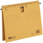 ELBA hanghechtmap Sorte 81, overstekende ruiterrand, geel