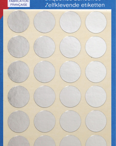 APLI markeringspunten, diameter: 15 mm, zilver