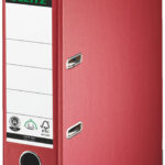 LEITZ volkarton-ordner, 180 graden, DIN A4, 80 mm, rood