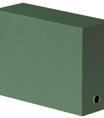 Oxford documentenbox, van golfkarton, donkergroen