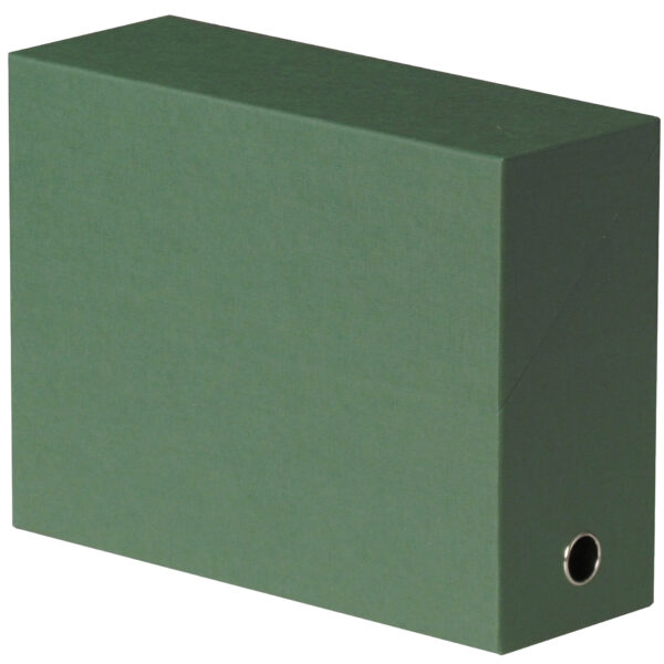 Oxford documentenbox, van golfkarton, donkergroen