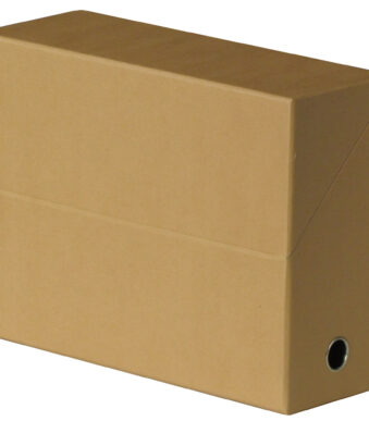Oxford documentenbox, van golfkarton, beige