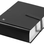 Oxford verzamelmap Balacron, met inslagklep, zwart