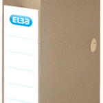 FAST archiefmap, rekbaar, met indlagkleppen, beige