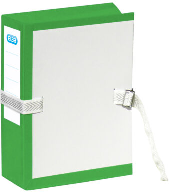 FAST archiefmap met metalen gesp, rekbaar, groen