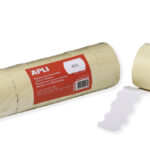 APLI etiketten voor prijstang, 32 x 19 mm, wit, permanent