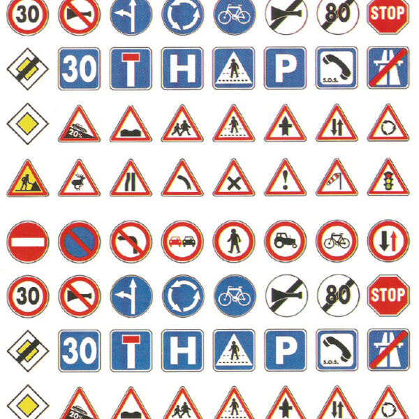 APLI kinderstickers 'Verkeersregels'