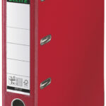 LEITZ/ESSELTE Ordner 2x2 Rings Bank-Giro 1012 80mm 2x A5 dwars rood
