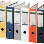 LEITZ plasticordner, 180 graden, DIN A4, 80 mm, zwart